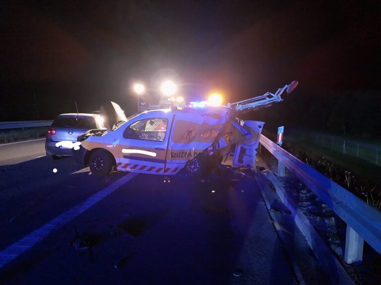 Groźny wypadek na A4. Poważnie ranny pracownik autostrady