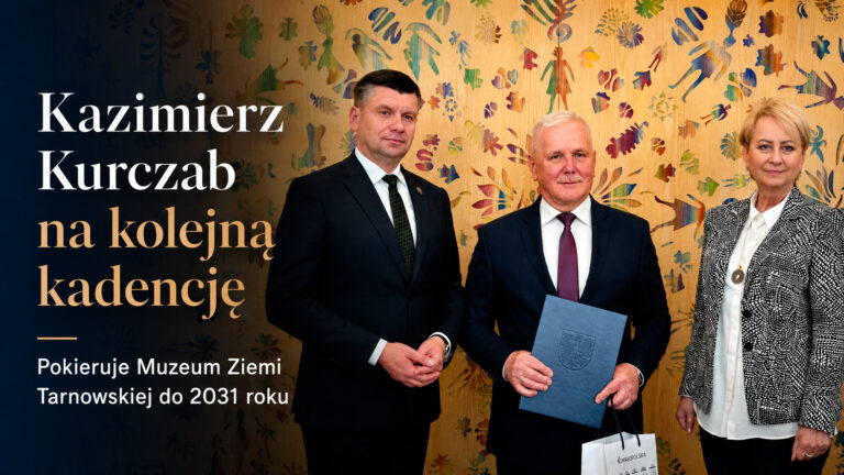 Kazimierz Kurczab pozostaje dyrektorem Muzeum Ziemi Tarnowskiej. Pokieruje instytucją do 2031 roku