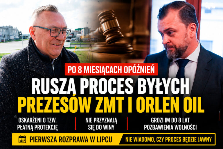 Po ośmiu miesiącach rusza proces byłych prezesów Zakładów Mechanicznych