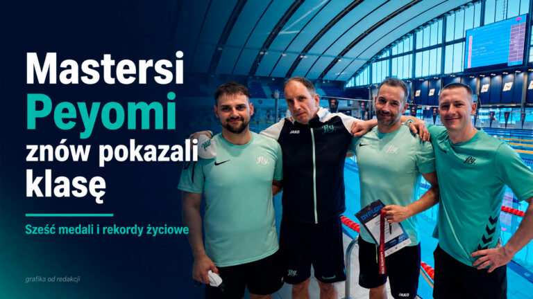Tarnowscy mastersi wrócili z medalami. Pływacy Peyomi znów pokazali klasę