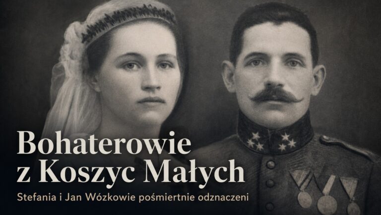 Bohaterowie z Koszyc Małych. Stefania i Jan Wózkowie pośmiertnie odznaczeni przez Prezydenta RP
