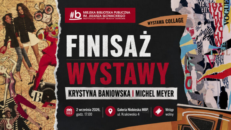 Finisaż wystawy Krystyny Baniowskiej i Michela Meyera w tarnowskiej bibliotece