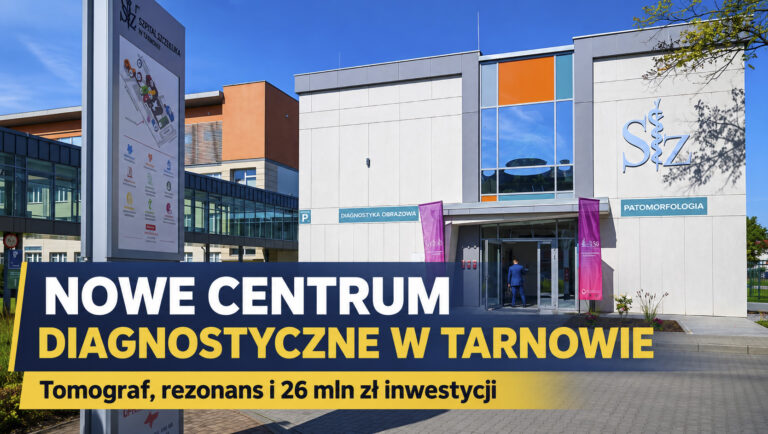 Szpital Szczeklika w Tarnowie ma nowe centrum diagnostyczne. Tomograf, rezonans i inwestycja za miliony