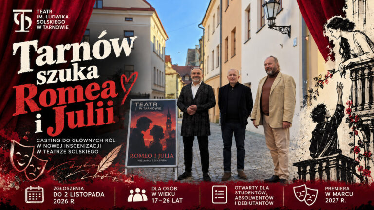 Teatr Solskiego szuka Romea i Julii. Ruszył casting do wielkiej premiery w Tarnowie
